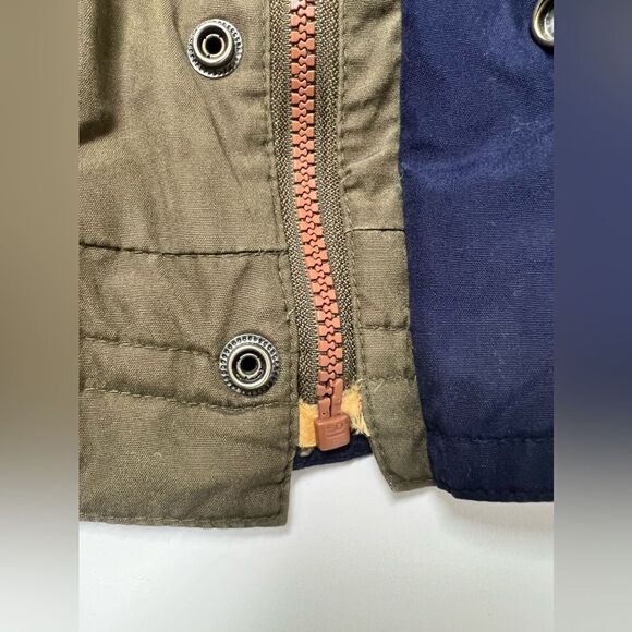London Fog Vintage Flyer's Cold Weather Jacket - Olive Size L Lined - Picture 11 of 15
